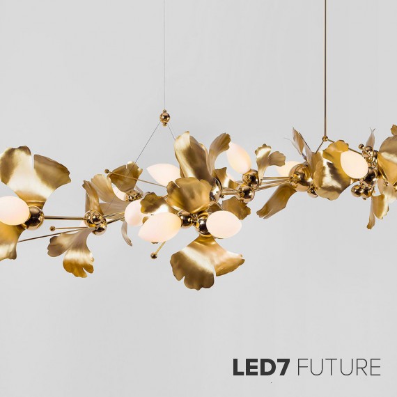 Rosie li - Gingko Blossom 13 Chandelier